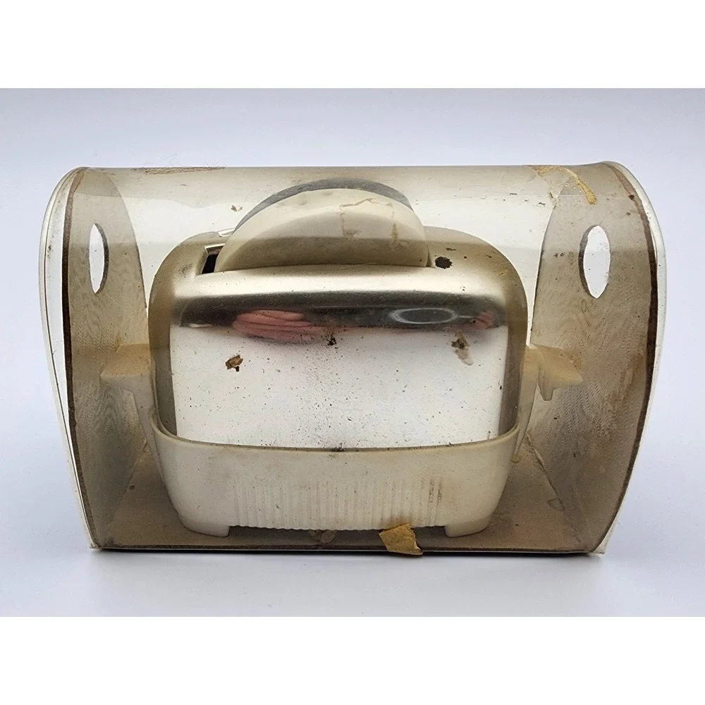 Vtg Imperial Pop Up Toaster‎ Salt & Pepper Set Made in USA 1950's-60's In Case